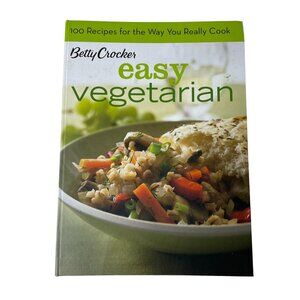 Easy Vegetarian 100 Recipe Cookbook Great for  Veganuary 2010 u Illustrated Hard